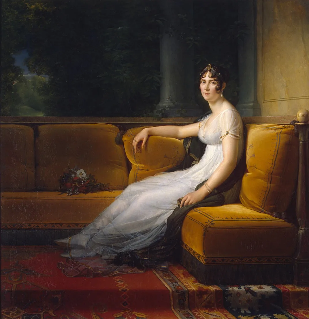 Joséphine at Malmaison in 1801 by François Gérard