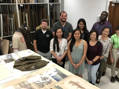 Through co-creation efforts with K-12 educators and Asian American community partners, the National Veterans Network, elementary and middle school educators, Asian Pacific American Center interns and National Museum of American History staff, learn more about the stories behind objects.
