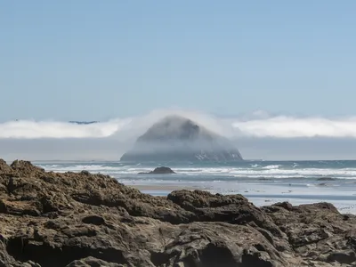 Morro Rock, a volcanic plug on California&#39;s Central Coast, would be included in the proposed marine sanctuary.