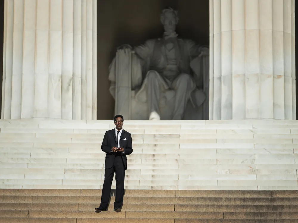 Colman Domingo as Bayard Rustin in Rustin​​​​​​​, a new film directed by George C. Wolfe