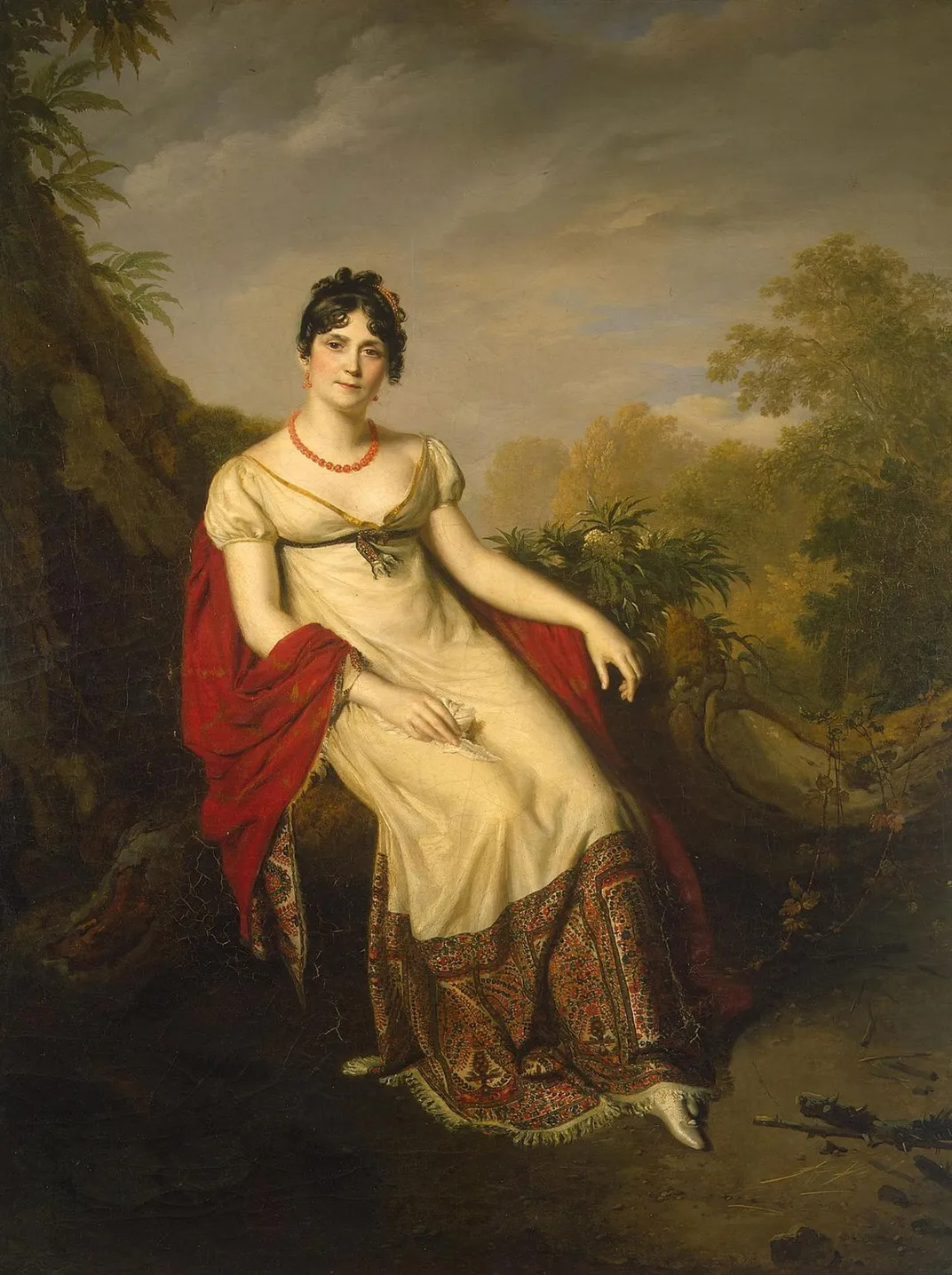 A circa 1812 portrait of Joséphine