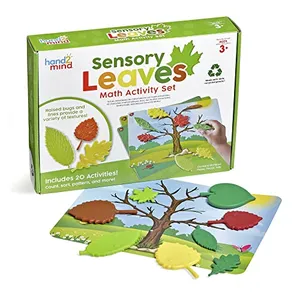 Preview thumbnail for 'Sensory Leaves Math Activity Set