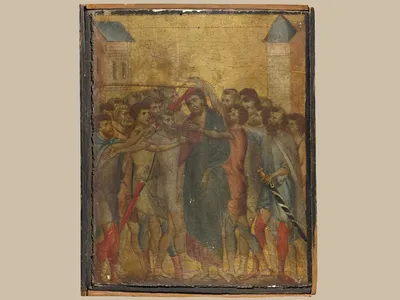 Cimabue&#39;s&nbsp;Christ Mocked (circa 1280)