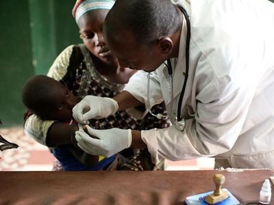 Nine out of 10 malaria victims live in Africa, most of them children under the age of five.