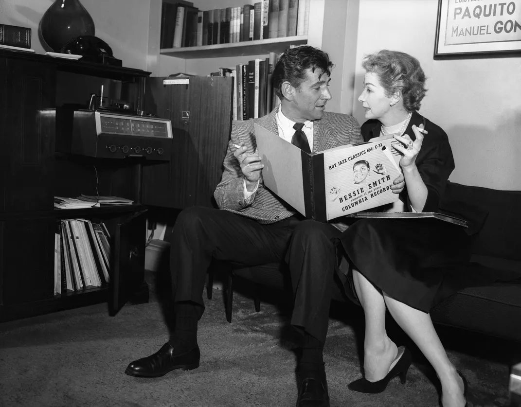 Bernstein and Felicia at home