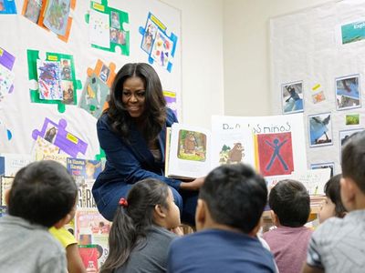 Former First Lady (and bestselling author) Michelle Obama has teamed up with PBS Kids and Penguin Random House for a live story time every Monday at noon.