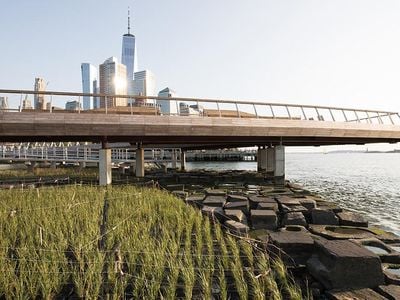Pier 26 in Tribeca is the first revitalized pier to open to the public in the Hudson River Park in ten years.