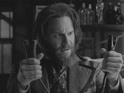 Seth Rogen playing Dr. Frankenstein in the upcoming sixth season of "Drunk History"