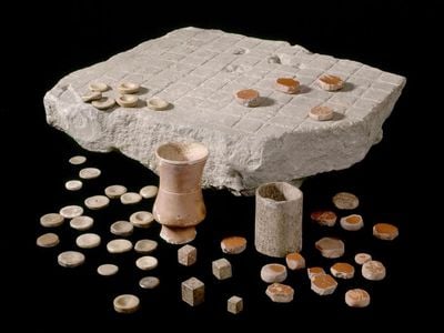 A Ludus Latrunculorum board found in Roman Britain