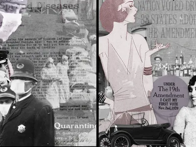 Some facets of the 1918 influenza pandemic echo today's crisis: There were mask mandates, campaigns against spitting and pleas for people to cover their mouths, and more than half a million Americans died. The decade that followed the pandemic, however, was marked by social change and economic prosperity—for some.